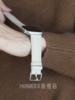 HIIIMEEX适用苹果手表表带星光色小羊皮表带适用于苹果手表带iwatch9男女款真皮腕带applewatch小众表带s8s7