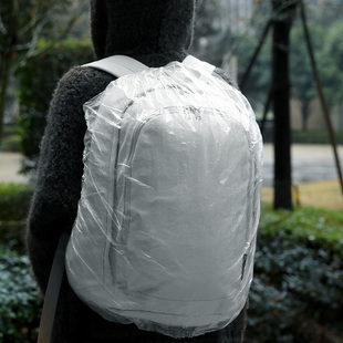 一次性户外背包防雨罩双肩背包，防水套儿童拉杆，书包套骑行防尘泥袋