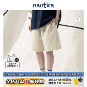 nautica白帆日系中性，潮流宽松廓形休闲五分裤kw4155