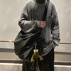男士斜挎包潮牌工装包大容量时尚潮流斜跨背包单肩包街头运动包包