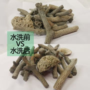鱼缸珊瑚骨珊瑚石砂鱼海鲜池养殖过滤材料底沙T调节PH值送网