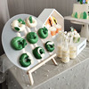 亚克力生日派对婚礼道具甜品台甜甜圈展示架冰淇淋筒支架板