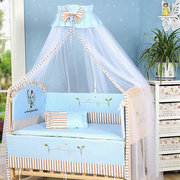 婴儿床实木无漆环保宝宝，床童床摇床推床可摇可变书桌婴儿摇篮床
