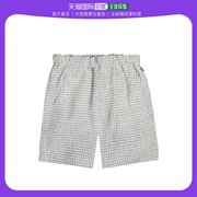 香港直邮潮奢ilgufo男童亚麻百慕大短裤，童装