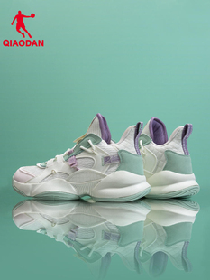 中国乔丹篮球鞋女鞋2023冬高帮女生运动鞋休闲老爹鞋实战专业球鞋