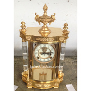 钟表 仿古钟表 欧式钟表 古典钟表 机械座钟 明卡轮四明钟(镀金）