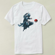 Assassin's Creed Pokemon刺客信条Tee Shirt圆领 定制T恤男女
