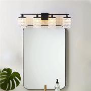 水晶镜前灯北欧现代简约款壁画镜柜化妆间浴室，卫生间梳妆台灯具