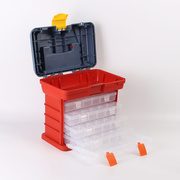 多功能加强钓鱼箱电子塑料，耐用元件盒螺丝，配件零件五金工具柜272