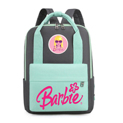 芭比娃娃系列背包可爱公主女孩双肩包小学(包小学)女生，书包轻便时尚女童包