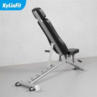多功能折叠哑铃凳健身房商用健身椅家用男士，仰卧起坐腹肌板卧推凳