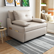 单人沙发床两用可折叠小户型科技，布伸缩(布，伸缩)坐卧多功能客厅2023年