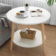 简易小茶几简约现代创意小圆桌，欧式小户型沙发，边几阳台迷你小桌子