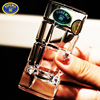 捷克bohemia进口水晶玻璃一口杯家用小酒杯白酒杯(白酒杯，)盅烧子弹杯套装