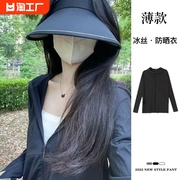 冰丝防紫外线防晒衣女，夏季防晒服宽松显瘦开衫休闲外套潮防嗮