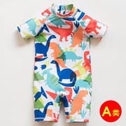 宝宝泳衣男婴儿，韩版连体儿童可爱泳装，2岁女童小孩防晒速干游泳衣