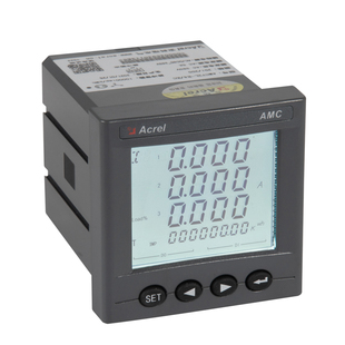 安科瑞电子式电显表amc96l-e4kc可编程智能电测表三相多功能电表