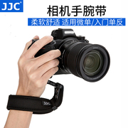JJC微单单反相机手腕带for佳能M50 800D R5/6索尼A7M4 A6400 A6000 A7R4 A7M3黑卡RX100M7手提带Z7 Z6理光GR3