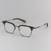 眼镜框男dlx107近视方框，时尚商务纯钛架男女款眼睛架