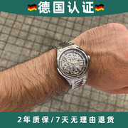 德国注册威思登名牌手表全自动机械男士镂空防刮防水钨钢表带男表