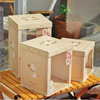 生日透明蛋糕盒包装盒子，6寸8寸10寸单层双层加高方形网红手提