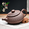 宜兴紫砂壶纯手工西施壶，过滤大号泡茶壶陶瓷，茶具单人家用茶壶套装