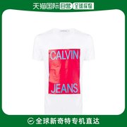 香港直邮Calvin Klein Jeans logo胶印短袖T恤 J30J309839