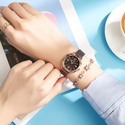 聚利时女表授权韩风钢带，简约学生女士手表，复古防水石英表