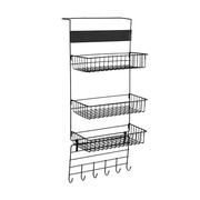 冰箱置物架侧面挂架家用厨房用多功能收纳架大学生宿舍壁挂篮
