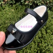 斯乃纳春秋款女中大童鞋学生公主演出黑皮鞋儿童单鞋SP1912602