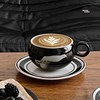 moreover陶瓷咖啡杯碟套装杯子，设计小众创意女马克杯牛奶杯早餐杯