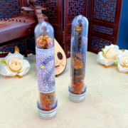 泰国手工艺牌百家乐湿透明小瓶子摆件装饰1542