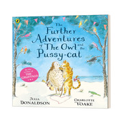 猫头鹰和小猫的进一步冒险英文原版小说，thefurtheradventuresoftheowlandpussycat英文版进口英语原版书籍