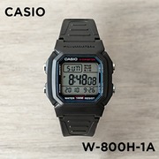 卡西欧手表casiow-800h-1a黑色复古户外运动，休闲防水电子表