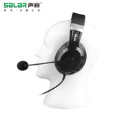 Salar/声籁E28头戴式耳机台式机电脑英语听力听说考试中E考人机对