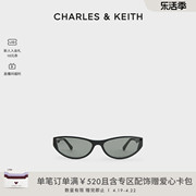 CHARLES&KEITH24春季CK3-61280554时尚欧美猫眼墨镜太阳眼镜