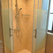 黑色方管不锈钢淋浴房拉手哑黑I浴室钢化玻璃方形门把手孔距145mm