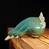 陶瓷鸭子摆件吸水鸭创意家居饰品装饰工艺品花园庭院水景鱼池造景