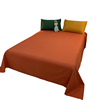 夏季纯色床单单件水洗棉被单，单人床1.5m1.8米床双人学生宿舍被罩