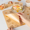 三明治包装纸的食品级，汉堡防油纸袋一次性热狗吐司，饭团手抓饼文盒