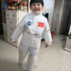 男童环保服装儿童时装秀diy创意宇航员环保幼儿亲子走秀手工衣服