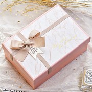 睡衣礼物盒高级感粉色盒子衣服礼盒包装盒女生生日礼X品盒大号礼