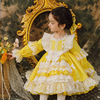 2023春装洛丽塔Lolita生日礼服裙女童西班牙公主蕾丝裙蓬蓬裙