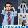 儿童摄影服装男童女童衬衣美式复古风学院风证件照影楼主题写真照