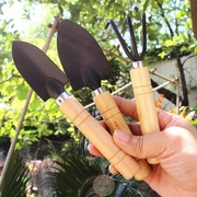 种花工具家用种菜养花园艺松土花铲盆栽花艺，种植工具三件套小铲子