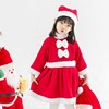 圣诞节儿童服装男女童演出服套装圣诞老人装扮主题服饰幼儿园表演