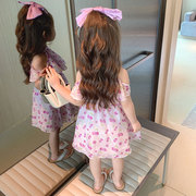 女童夏装2023连衣裙，一岁女宝宝夏季公主，裙儿童装女孩洋气裙子