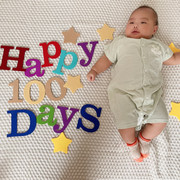 ins宝宝100天数字百日布置拍照道具百岁满月月龄月份字母森系主题
