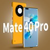 华为mate40pro手机壳超薄无边框mate40/50/60保护套mate40e防摔半包外壳硬pro+简约男女潮rs保时捷手机套