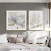 现代简约餐厅装饰画美式高档客厅沙发背景墙，挂画法式卧室床头壁画